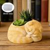 Sleeping Cat Silicone Mold For Candle Making, Storage Box, DIY Epoxy Resin & Gypsum Craft Mold
