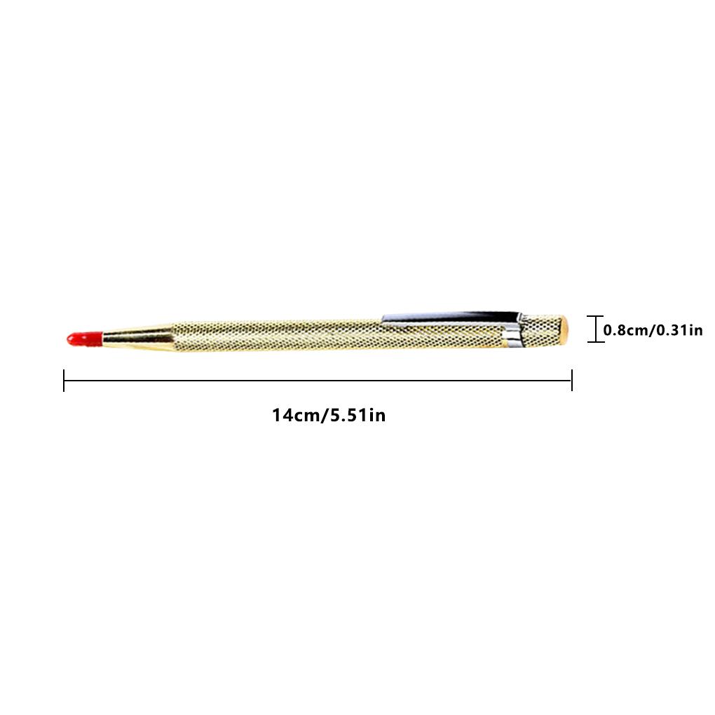 Glass Ceramic Marker Metal Alloy Marking Pen Portable Tile Lining Engraving Pen For Glass Ceramic Metal Wood Engraving Hand Tool
