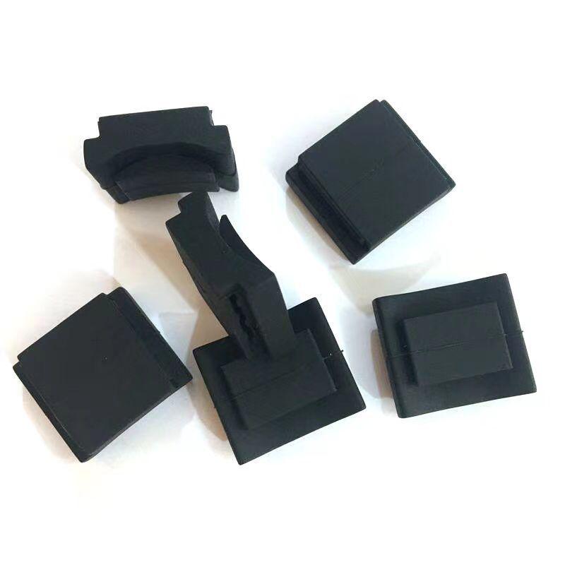 Rubber Guitar Pick Holder Cover Set, 5 pcs (W010C) - New Square Design 5 pcs New Square