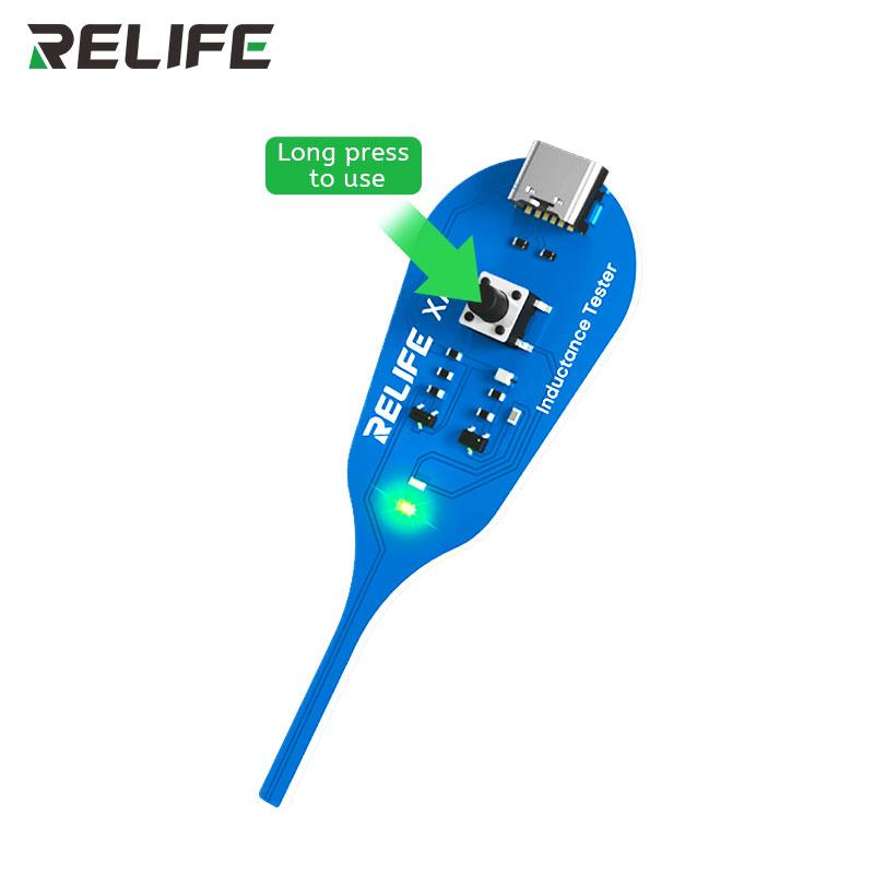 RELIFE XA5 Motherboard Coil Tester Inductor Detector Tool for PC Repair Electromagnetic Induction Quick Fault Check