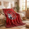 Feyenoord Theme Fleece Blanket Cozy Soft Plush Blanket For Bedroom Couch Travel