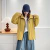 Plus Size Women Hooded Sporty Casual Windbreaker Outerwear Coat