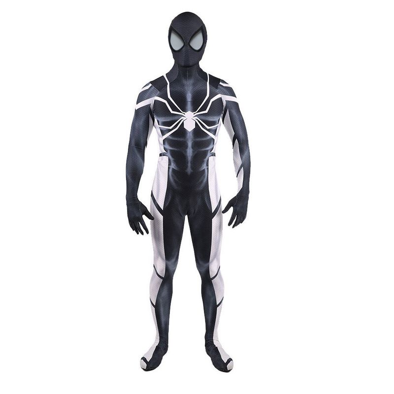 Future Fund Captain America Scarlet Spider Quantum Suit Miles Black Spider-Man Full Body Tights