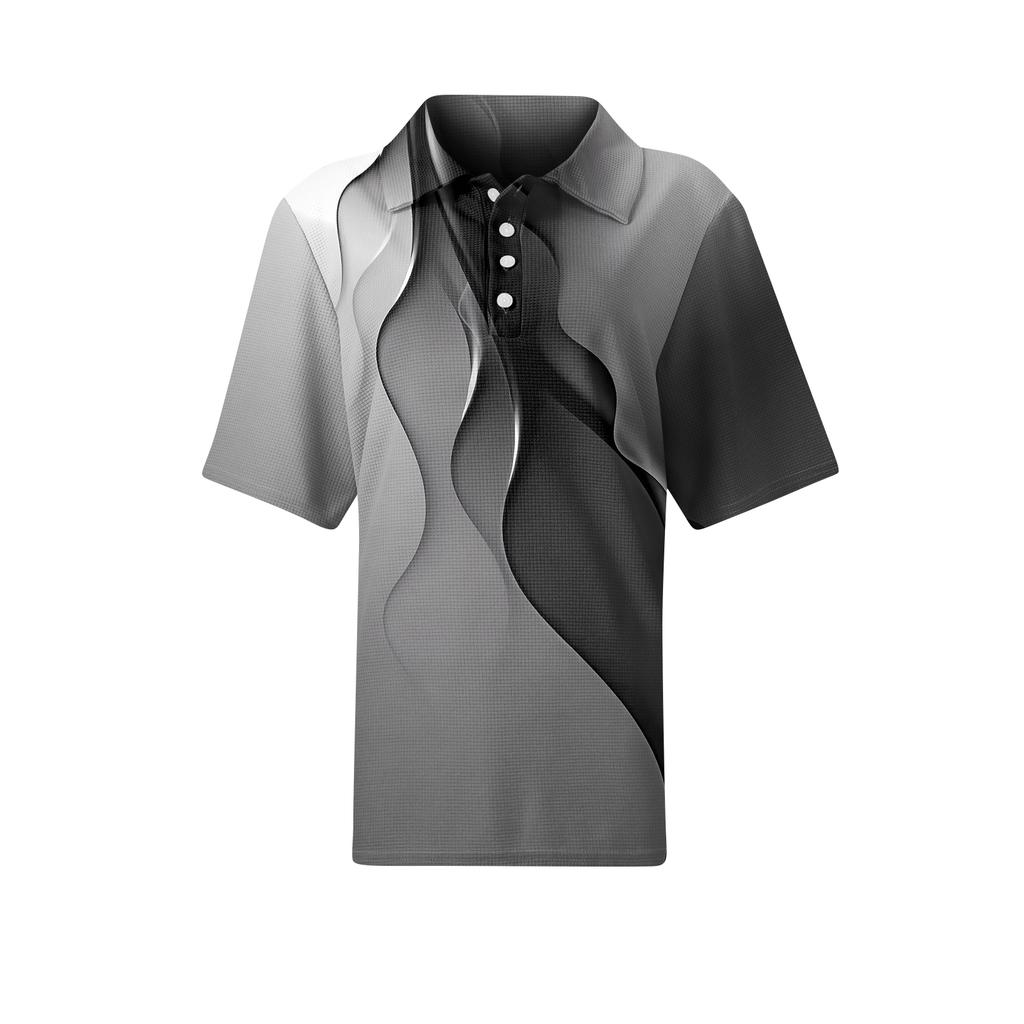 Women's Fashion Casual Lapel Short Sleeve Color Shirt Women's Up Tops