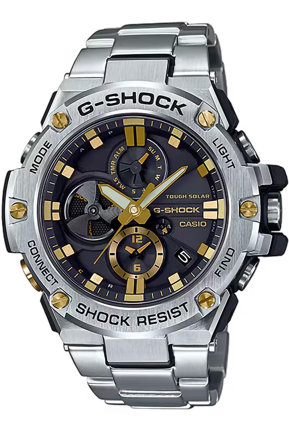 

Годинник Smartphone Link Silver [Casio] G-Shock [] G-STEEL GST-B100D-1A9JF Чол.