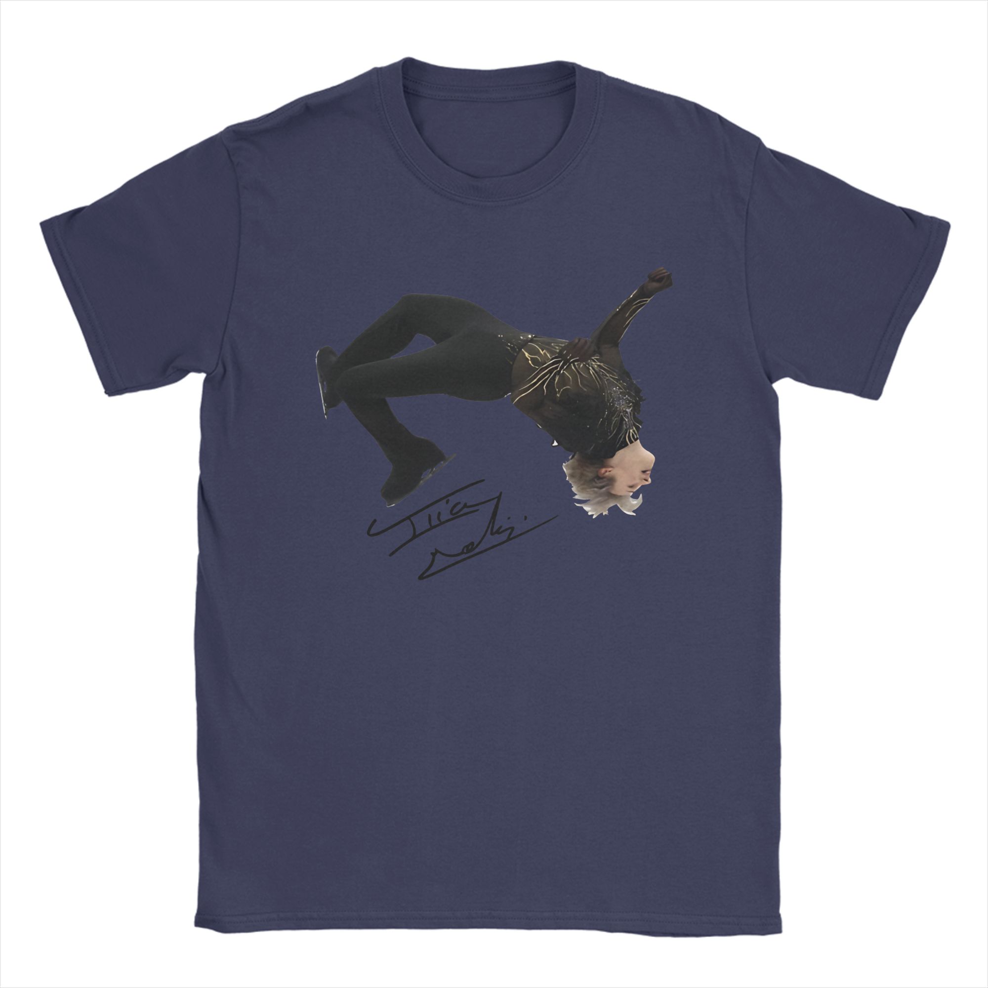 

Ilia Malinin Backflip T Shirt Summer Cotton TShirts For Man Harajuku Printed Tshirt Short Sleeve Vintage Top Tees 4XL