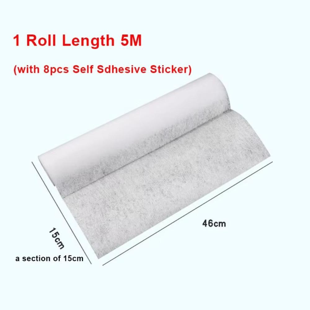 Non-woven Range Hood Filters Heavy-Duty Oil-Absorbing Mesh Covers New Oil Filter Paper