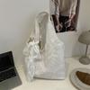 Casual Lace Embroidery Shoulder Bags for Women Simple Versatile Ladies Handbags Large Tote Lightweight Commuter Female Vest Bag