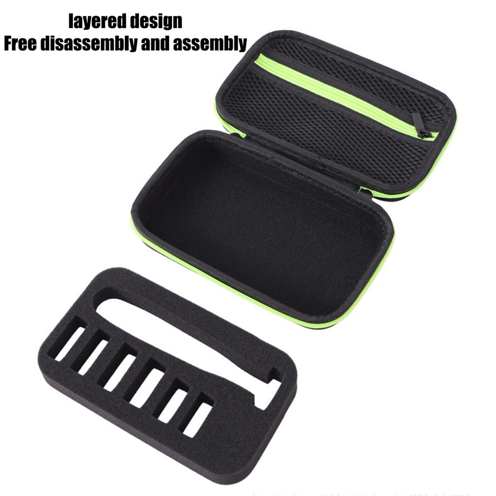 Portable EVA Hard Case for OneBlade/One Blade QP2520 QP2530 QP2620 QP2630 Shaver Travel Protective Cover Storage Bag