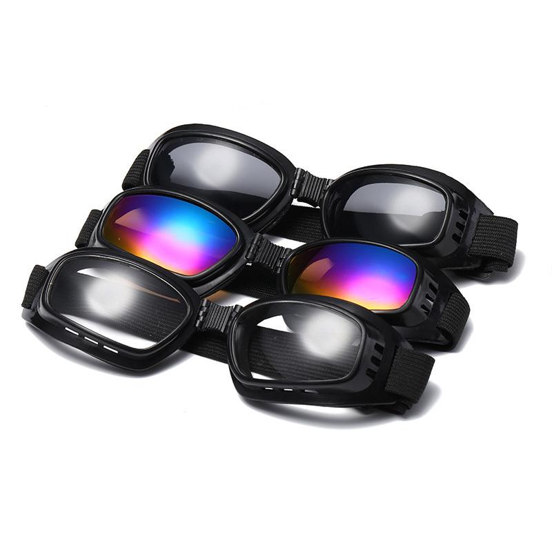Mist Stof Spatwaterdicht Beschermende Bril Opvouwbaar Oogmasker Sport Motorfiets Ski Verstelbare Bril voor Mannen Vrouwen