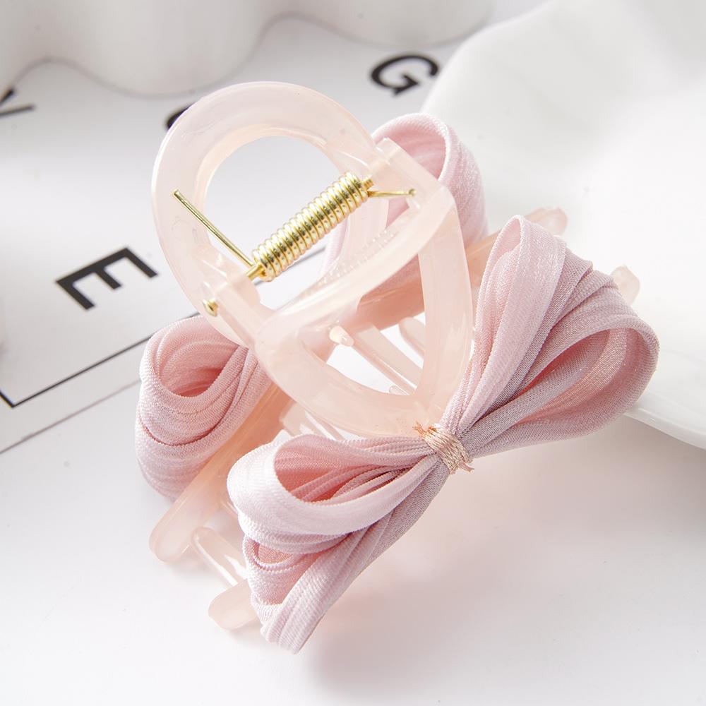 

Лента бант волосы коготь шпилька головной убор мода Корея милые заколки заколки для волос краб женские головные уборы хвост аксессуары для волос