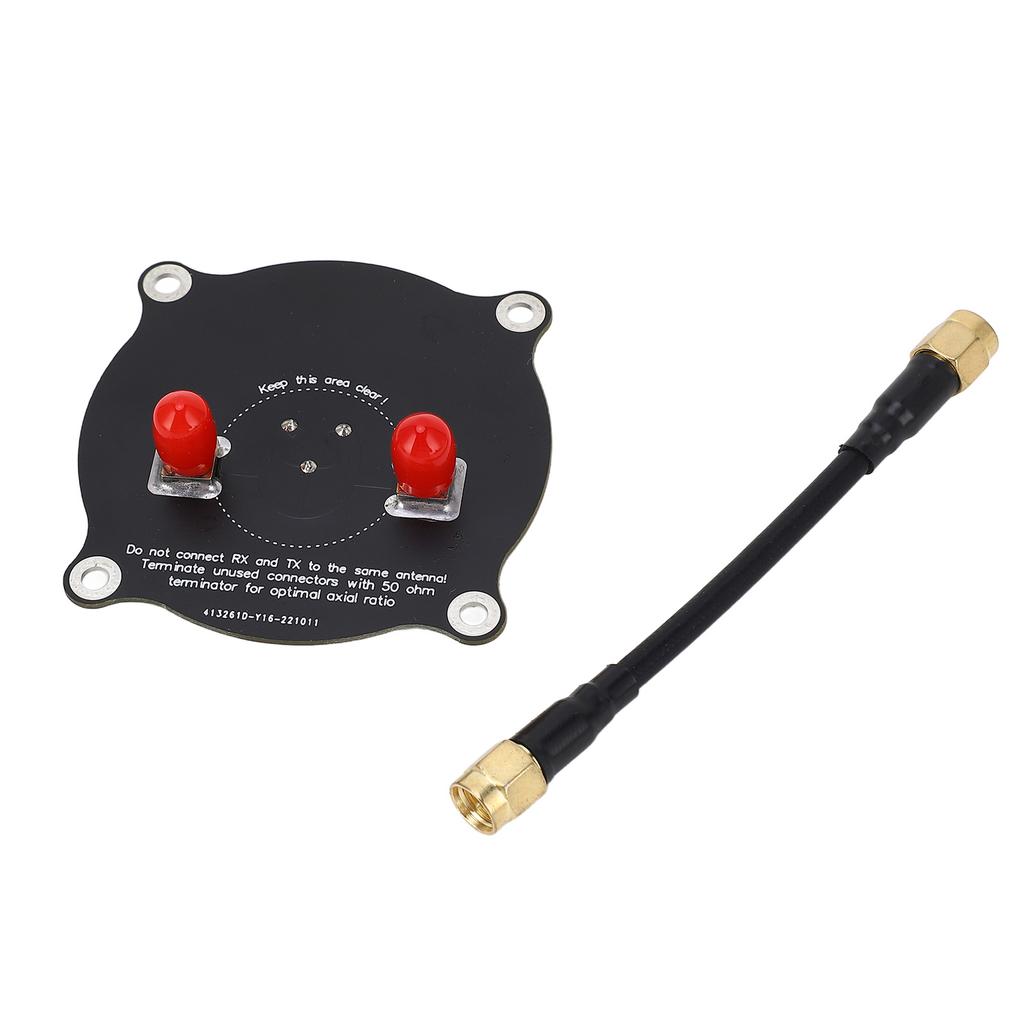 5.8GHz Triple Feed Patch Antenna 9.4dBi High Accuracy Directional Circularly Polarized Antenna for FPV Racing Drone