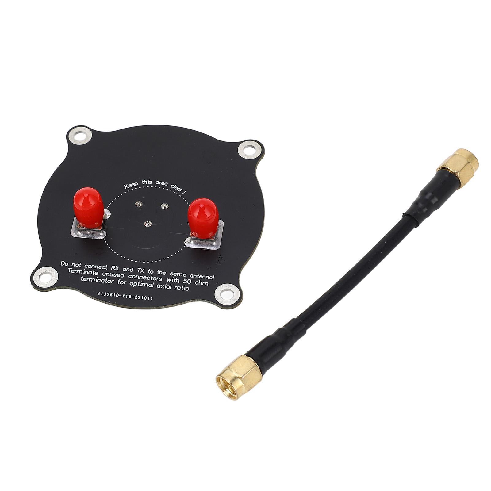 

5.8GHz Triple Feed Patch Antenna 9.4dBi High Accuracy Directional Circularly Polarized Antenna for