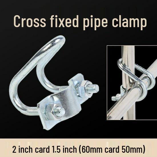 Stainless Steel Double U-Shaped Clamp for Delivery Bed/Galvanized Greenhouse Hose Tube Fastener