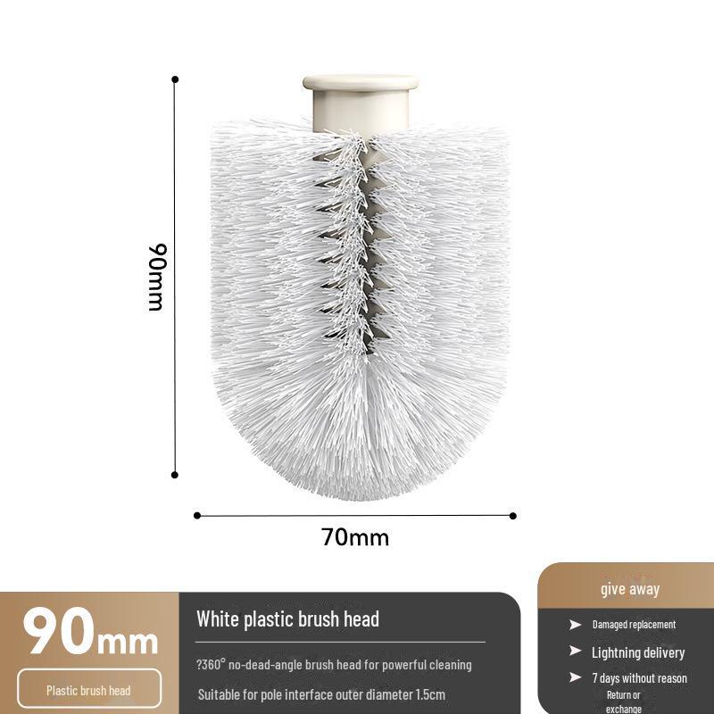Universal Silicone Toilet Brush for Efficient Bathroom Cleaning
