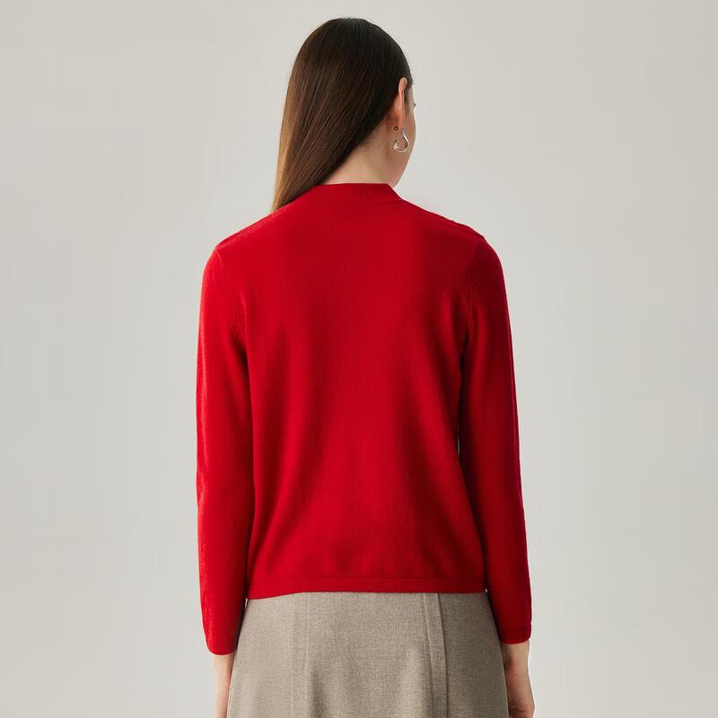 Zhaojun Women's New Chinese Style Cashmere Sweater