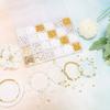 Diy Clay Beads Bracelet Making Kit, Flat Beads For Friendship Jewelry Making,Pearl Polymer Beads With Charms Gifts