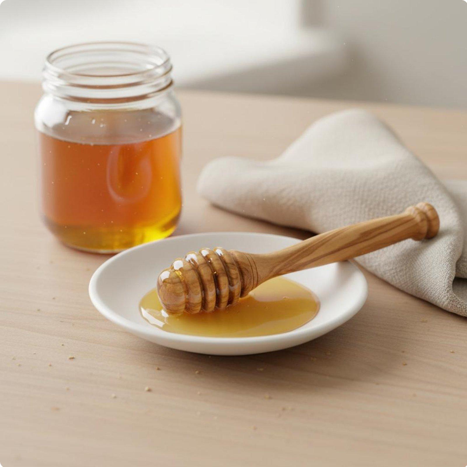 Wooden Honey Dipper Multipurpose Honey Dipper Stick Syrup Stick Stick Sleek Surface Trickle-Clean Design for Afternoon Tea