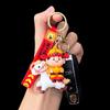 GOWKE Lucky God of Wealth Keychain 5-Pack