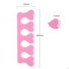 50x Toe Separators Manicure Tool Holding Relaxing Stretcher for Salon