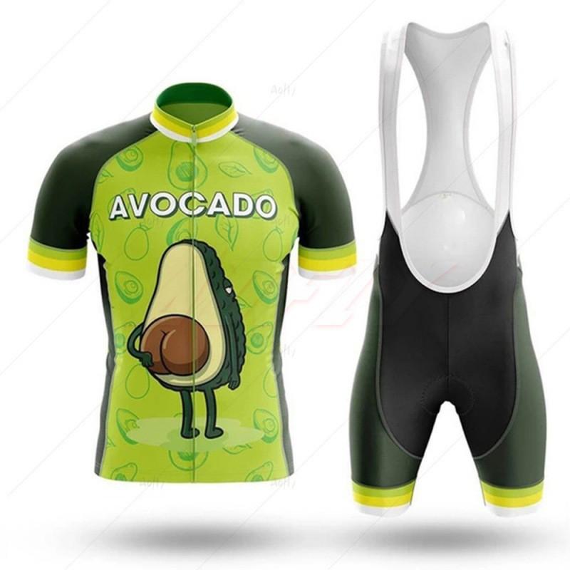 Cartoon Print Cycling Jersey Set Short Sleeve Breathable Quick Dry Bike Apparel Men Women Ride