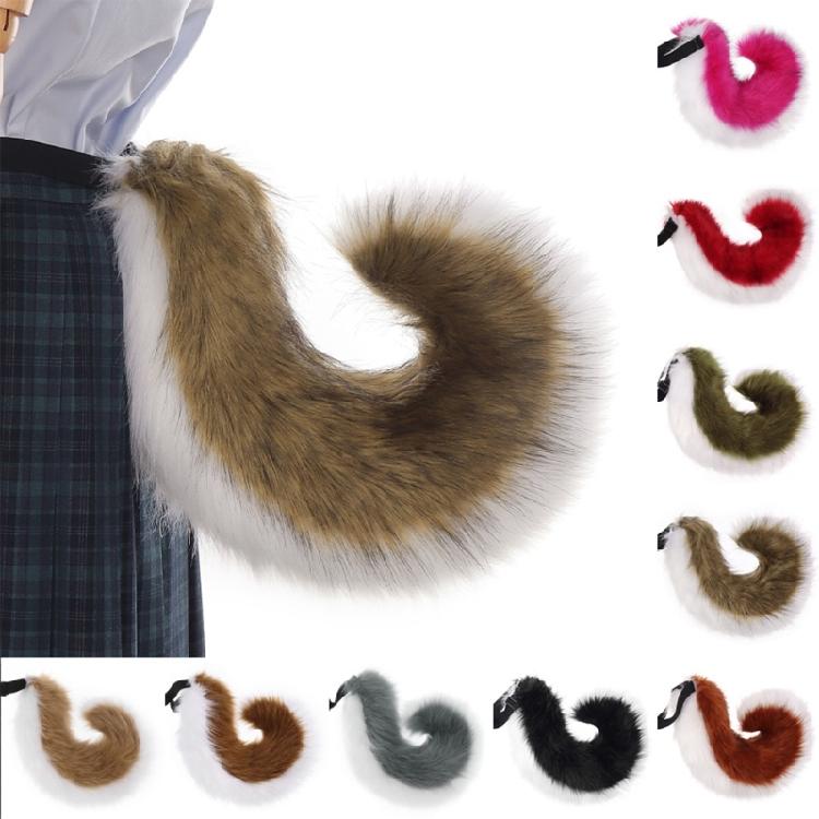 Accessoire de Queue d'Animal Doux et Léger pour Costume Accessoires de Jeu de Rôle Anime Idéal Pour les Fêtes à Thème et les Tenues Créatives