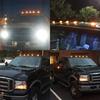 Cab 5X Amber LED Marker Lights Roof For Kit 99-16 Ford F250 F350 F450 Super Duty
