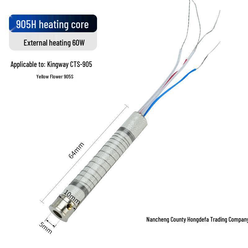 

Gaudí 936A Electric Soldering Iron with 1321 Ceramic Heating Element, 203H/205H Handle for Soldering Stations.