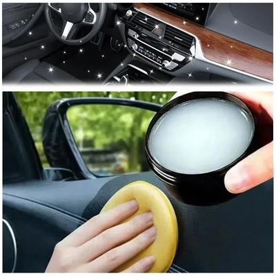 Olio per la Cura e la Manutenzione dei Sedili in Pelle per Auto Crema Multifunzionale Lucidatura Interni Rimozione Macchie Rinfrescante Pulizia Divano in Pelle Ristrutturata