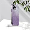 Fashion Gradient Bling Plating Hülle für iPhone 15 Pro Max 14 Plus 13 12 Mini 11 X XR Xs 7 8 SE 2022 Silikonhülle Glitzer Rückseite