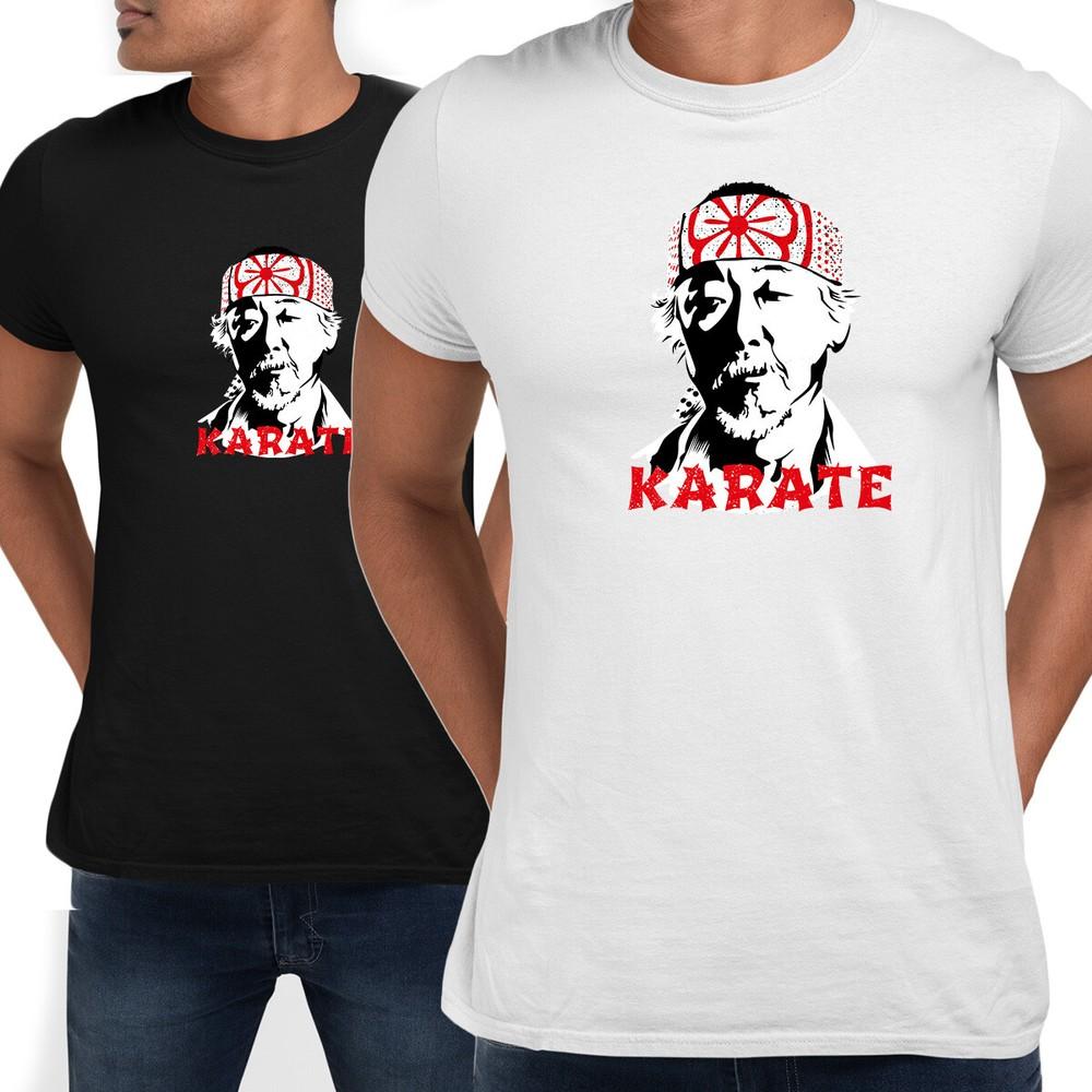 Mr Miyagi Karate Kid 80s Cult Movie TShirt DO Movie Cobra TV 80 Retro Gift L
