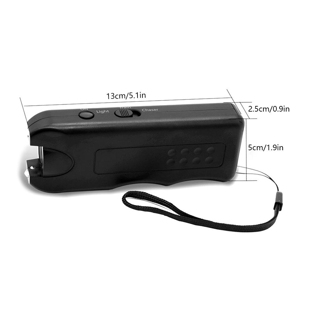 Ultrasonic Anti Barking Device Portable Automatic Bark Stopper with LED Light Repeller Trainer Battery Powered for All Size Dogs