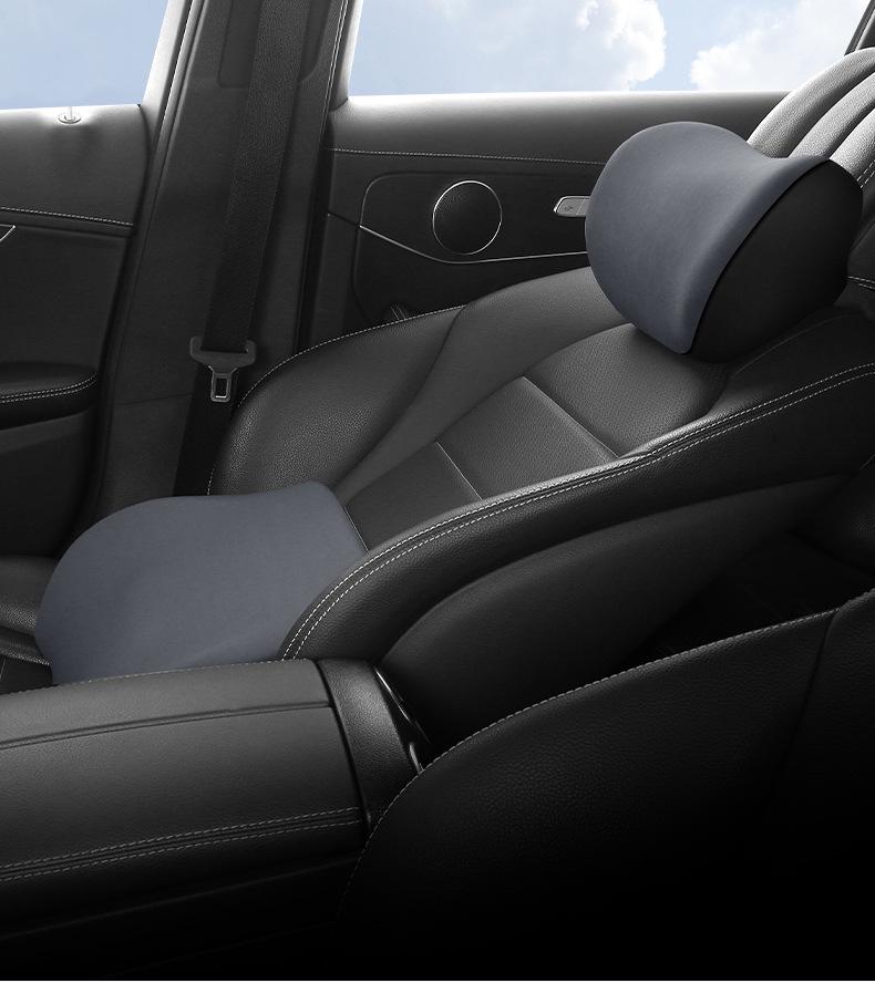 Car Headrest Neck and Lumbar Support Pillow for Driving