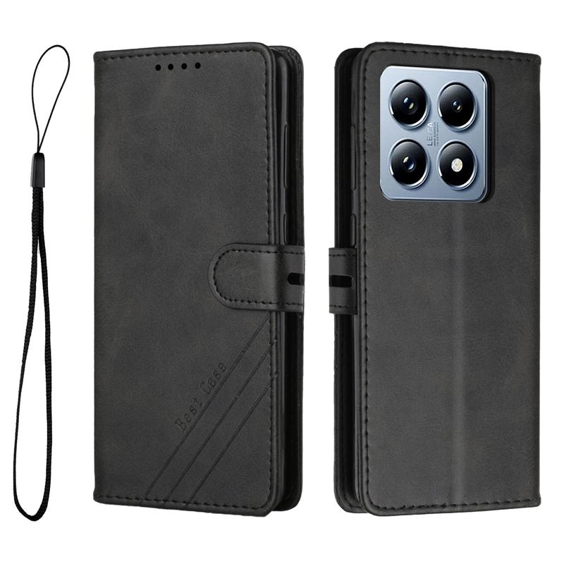 Para Capa Xiaomi 14 13 12 Pro Capa Flip de Couro para Para Coque Xiaomi 14T Pro 13T 12T pro Mi13 12 Lite 14 Ultra Capa Carteira Magnética