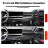 4piece Carbon Fiber Center Console Decoration Panel Decoration StickersFor BMW5 Series I5 G60 2025 2025 Car Interior Accessories