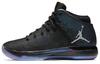Air Jordan 31 Slip Resistant Abrasion Resistant Mid Top Patchwork Performance Basketball Shoes Teenagers 848629-004
