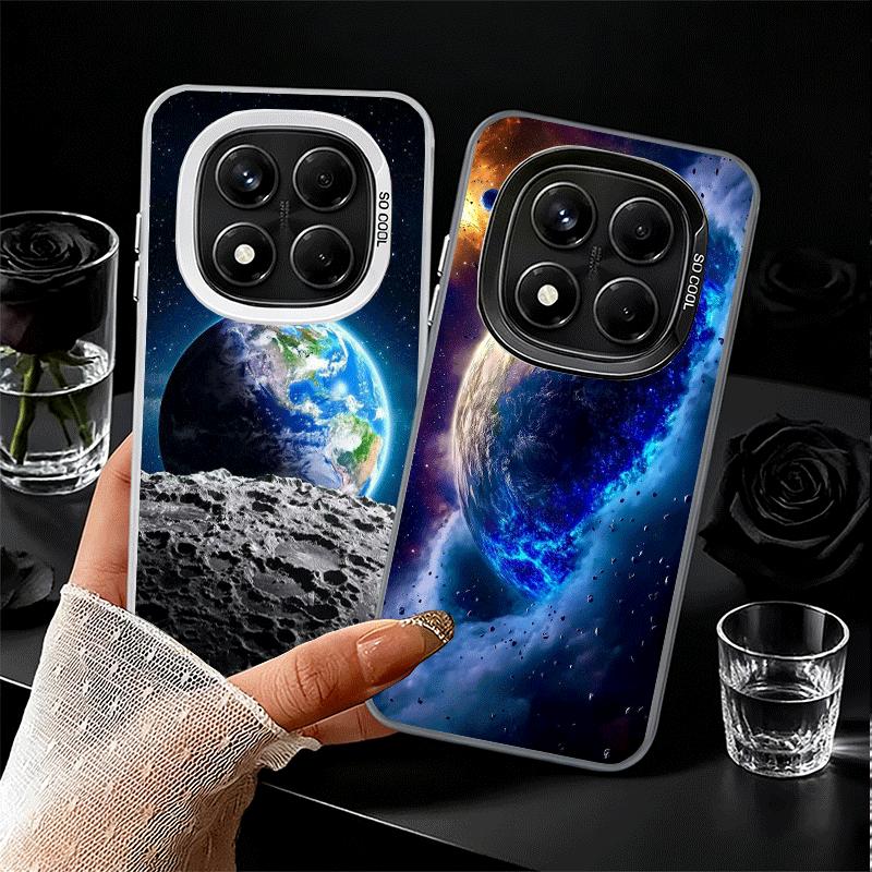 Earth Stars Space Universe Soft Phone Case for Xiaomi Redmi Note 13 14 15 Pro Plus 12S 12 11S 11 11T 10S 10 Shockproof Cover Bac