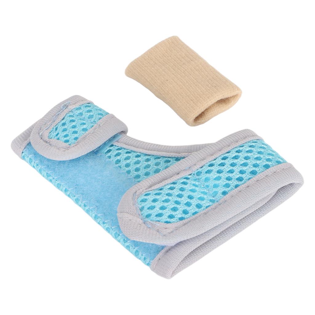 Kids Left Thumb Splint Thumb Wrist Stabilizer Joint Correction Protection Support Brace with Finger Sleeve XS for 3