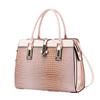 European and American Fashion Embossing Large Capacity Handbag Casual Shaping Women's Bag