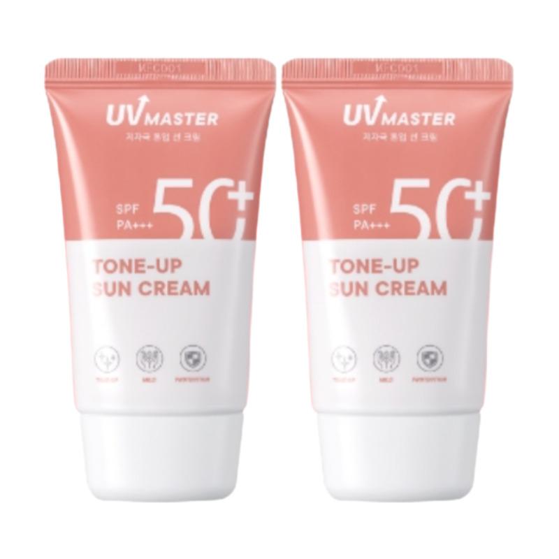 TONYMOLY UV Master Tone-Up Sun Cream SPF50+ PA++++ 50ml × 2