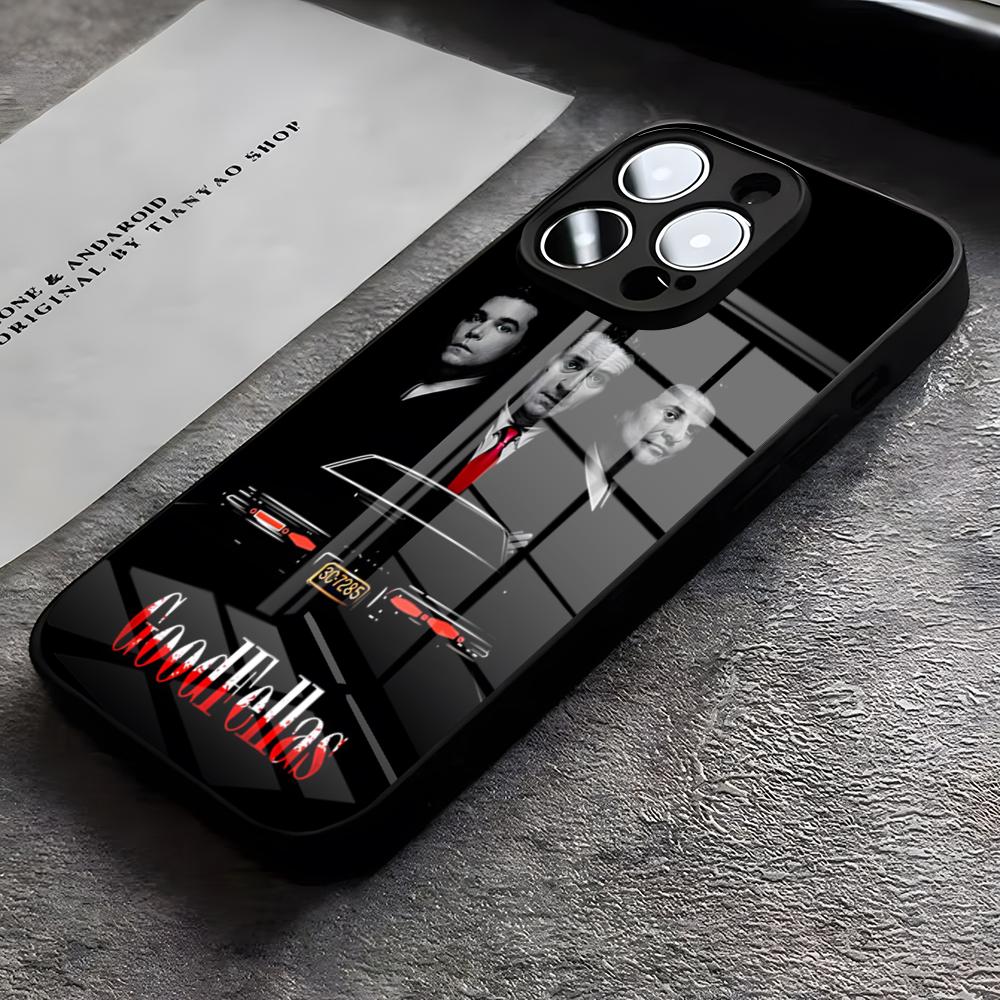 Classic Movie Goodfellas Phone Case For IPhone 17 Pro Max 16 15 14 Pro Max 13 11 X Xs Xr 8 7Plus Glass Cover