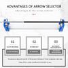 Professional Arrows Straightness Detection Tool Aluminium Alloy Arrows Checker Archery Accessories Accurate Measurement