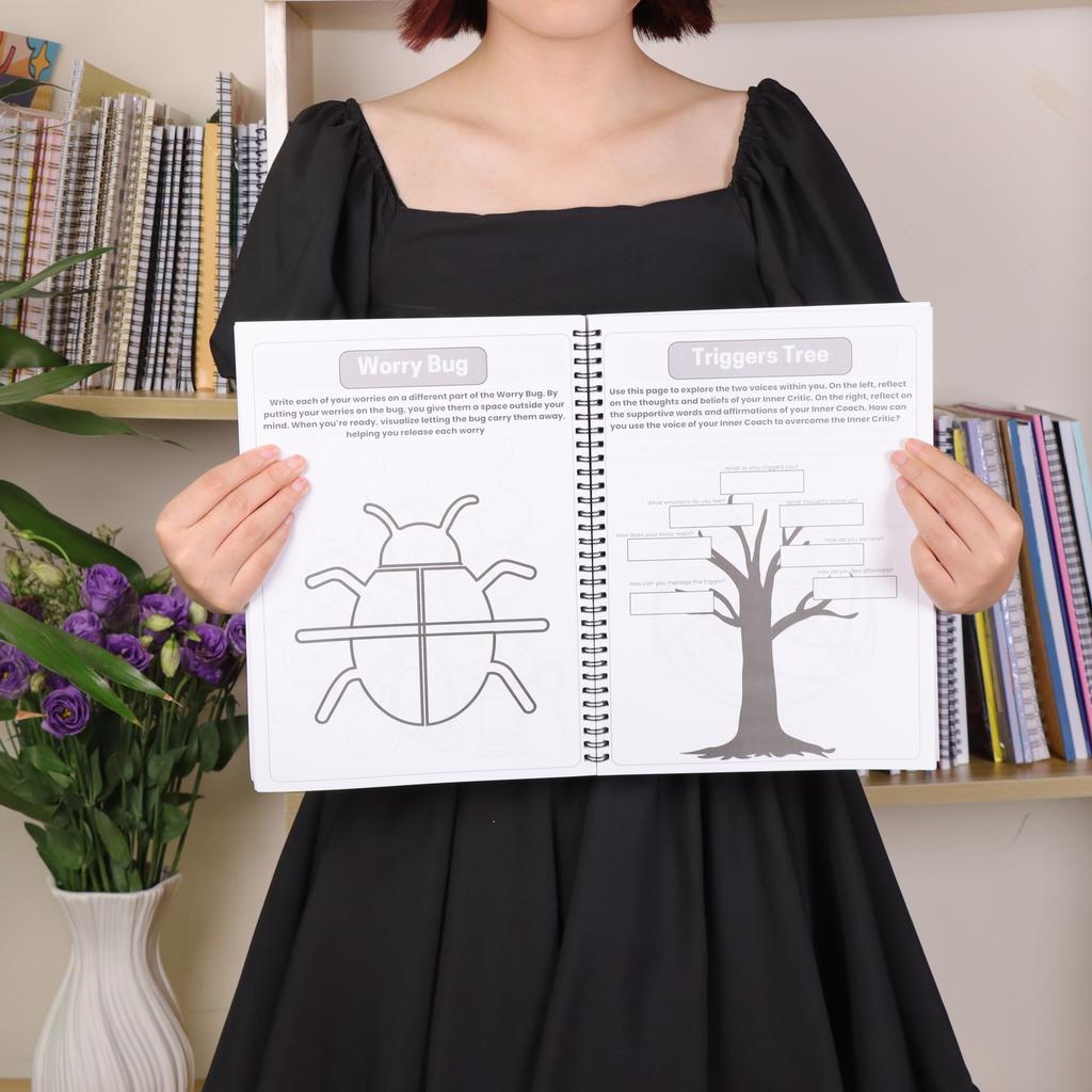 130+ Art Therapy Worksheets For Mental Health School Therapy Social Work Therapeutic Worksheet Digital PDF Therapy Workbook