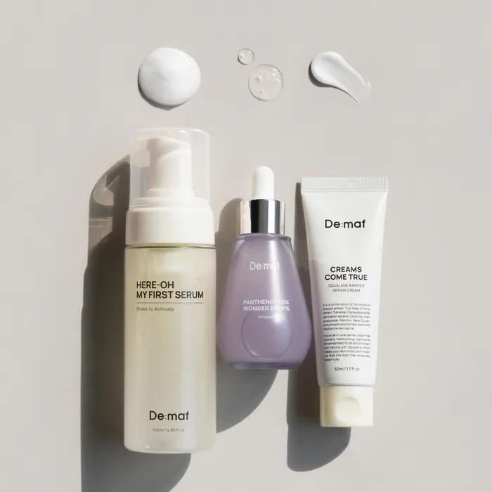 Barrier Strengthening Routine Set (145ml of All-Purpose Foundation + 55ml of Panthenol + 50ml of Cream)
