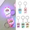 Shiba Inu Shoulder Bag Bag Key Chain Keychain Key Rings Doll Pendant Flashing Light Keychain