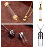 DIY Glass Vial Necklace For Ashes Sand Perfume Bottle Necklaces NEW Ashes Urn Necklaces