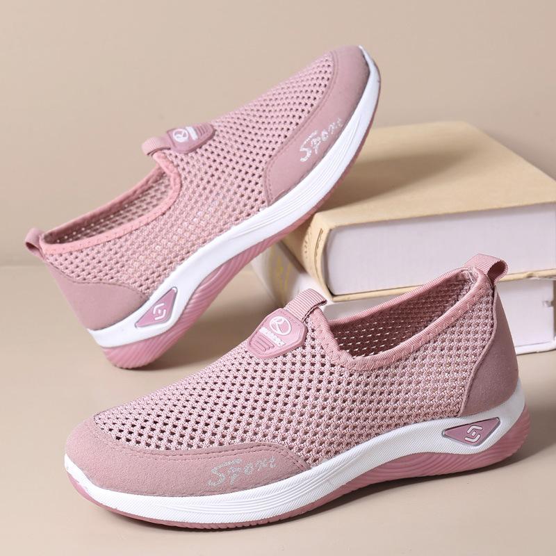 New spring and summer women's sports shoes versatile running mesh shoes student shoes casual women's shoes