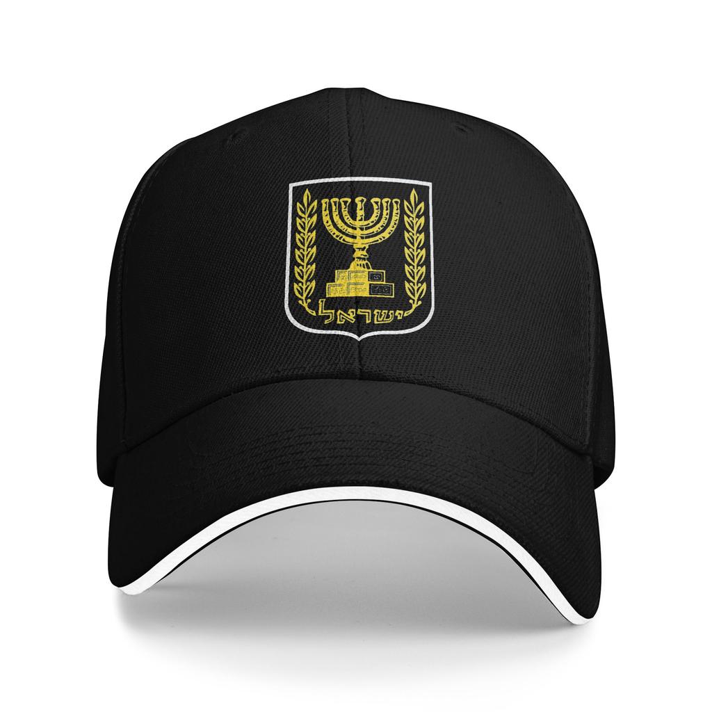 Custom Fashion Unisex Israel Flag Baseball Cap Adult  Adjustable Dad Hat Unisex Women Hip Hop Snapback Caps