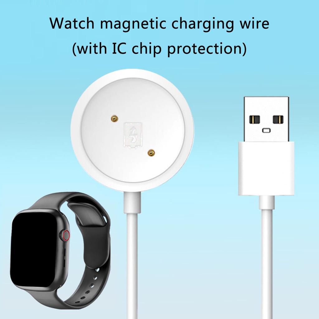 Cablu USB de încărcare rapidă cu atașament magnetic Conexiune sigură portabil potrivit pentru ceasul inteligent M60 M58 M59 M90