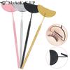 Eyelash Extension Mirror 1 Pcs, Moon Shaped, Detachable Stainless Steel Lash Lifting Makeup Mirror, Beauty Tool Accessories Supplies